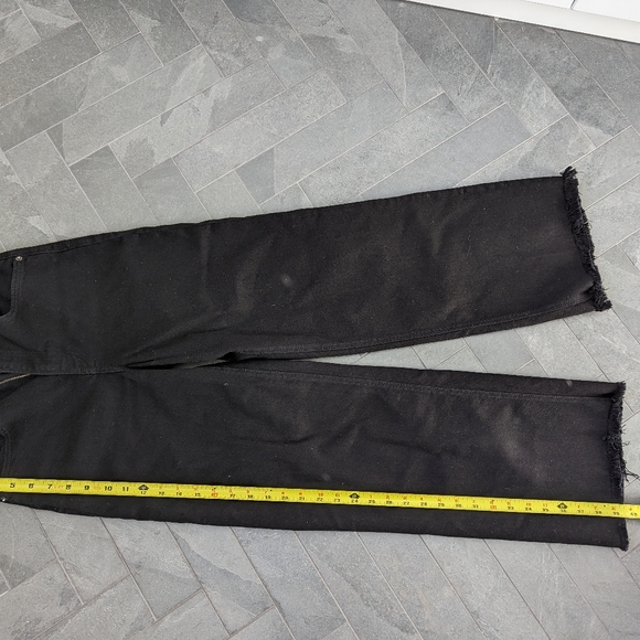 Reformation Black Wide Leg Jeans - Size 26 - Super comfy! - Picture 5 of 8